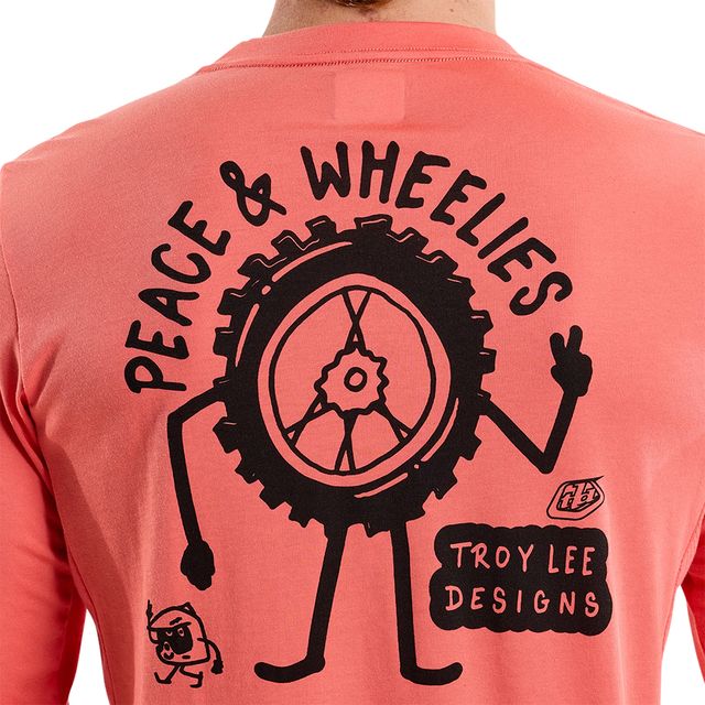 Troy Lee Designs Ride Tee Pitkähihainen Pyöräilypaita